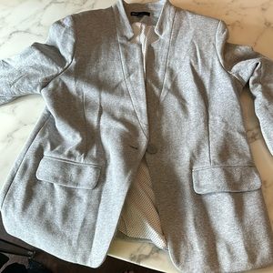 Gray blazer